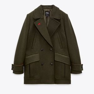 Zara Wool Blend Coat